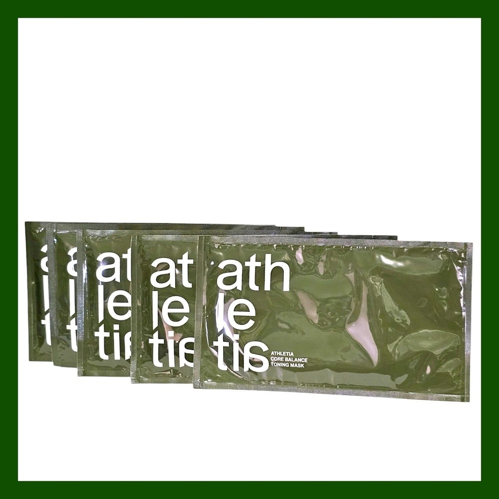 5 x‎ Athletia Core Balance Toning Mask 22ml New Facial Sheet Mask